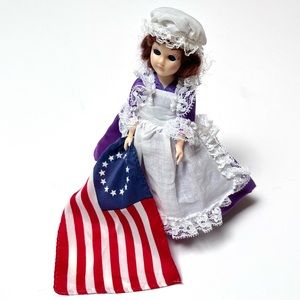 Vintage Carlson Betsy Ross Collectible Doll